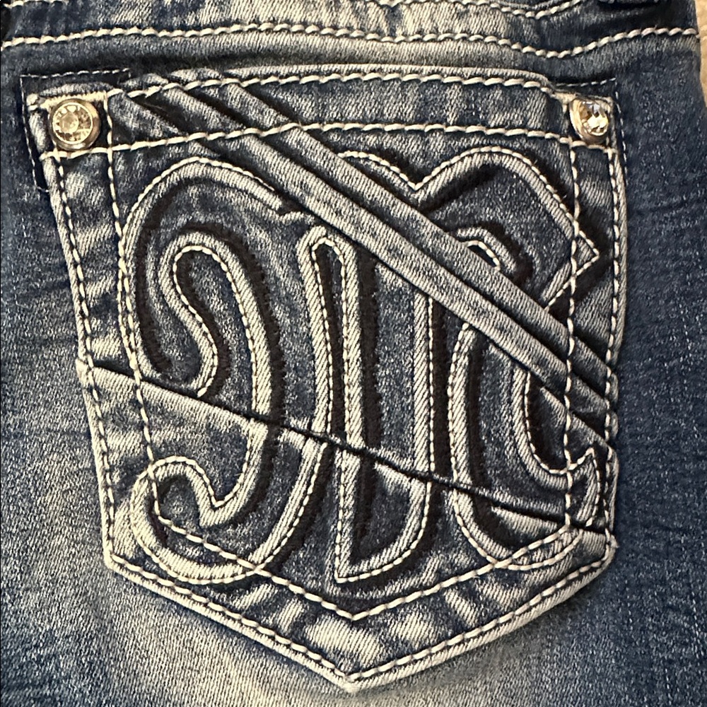 Miss Me Mid rise Boot cut jeans 26 X 32 - Picture 13 of 16